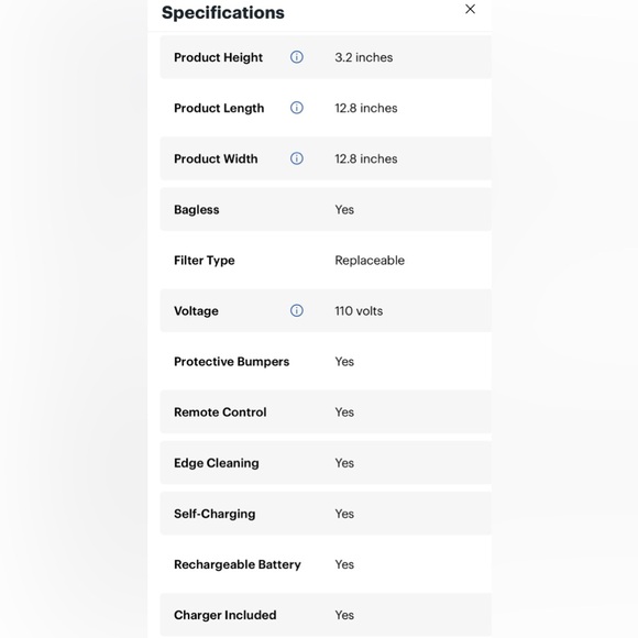 bObsweep Robotic Vacuum Cleaner - Silver - Picture 10 of 12